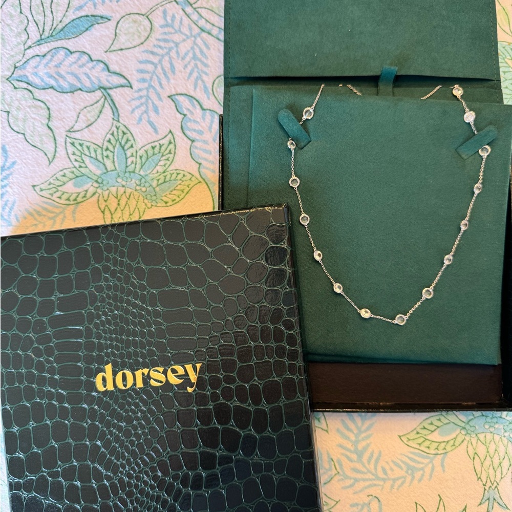 Dorsey Clemence Necklace Sterling Silver 17 inch